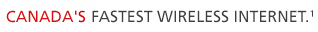 Canada's most reliable network