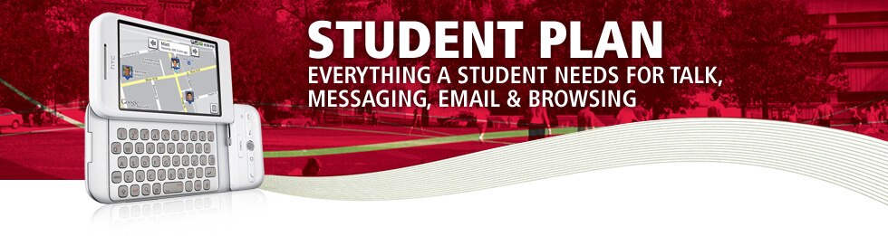 STUDENT OFFERS - EVERYTHING A STUDENT NEEDS FOR TALK, MESSAGING, EMAIL & BROWSING