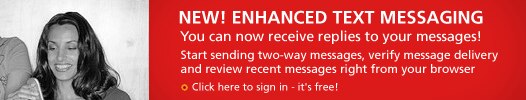 New Enhanced Text Messaging