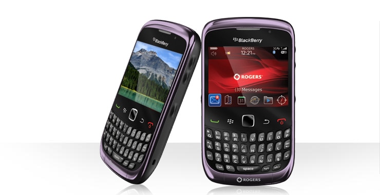 BlackBerry 9300 Smokey Violet