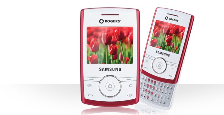 Samsung Propel a766 Red and White