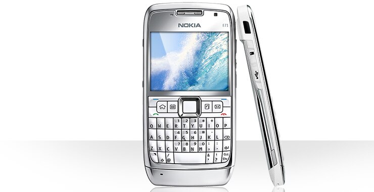 Nokia E71 White