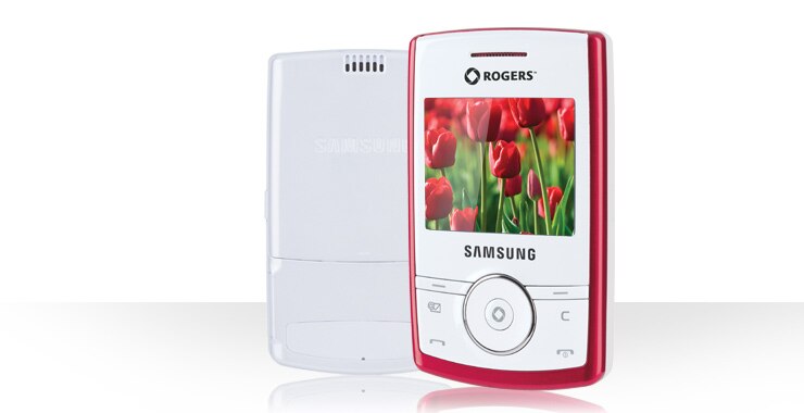 Samsung Propel a766 Red and White