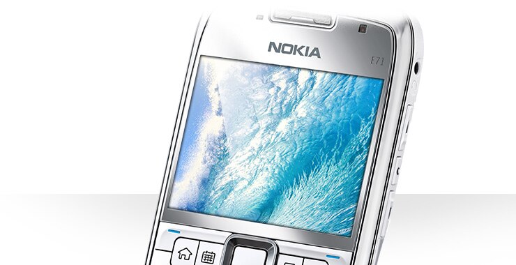 Nokia E71 White