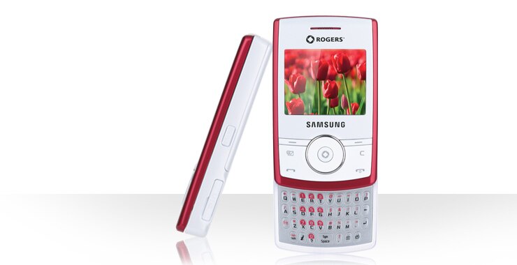 Samsung Propel a766 Red and White