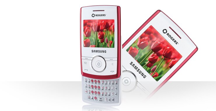 Samsung Propel a766 Red and White