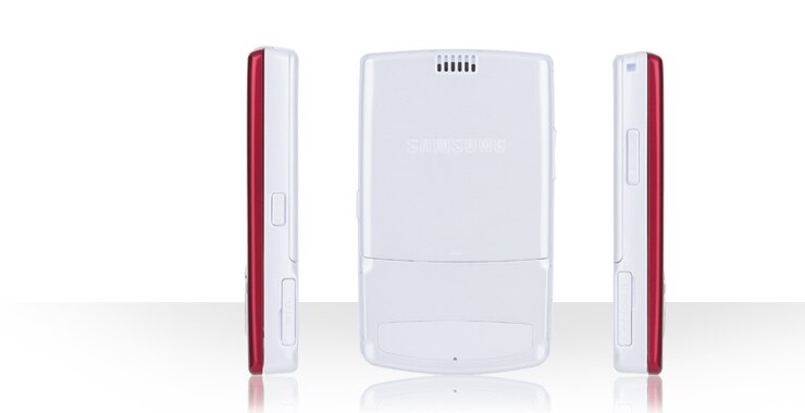 Samsung Propel a766 Red and White