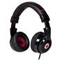 Black DJ Style Headphones with external speakers