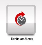 Débits améliorés