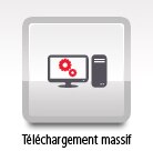 Téléchargement massif