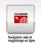 Navigation web et magasinage en ligne
