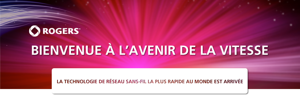 Bienvenue &agrave; l'avenir de la vitesse Le r&eacute;seau le plus rapide au monde, bient&ocirc;t disponible