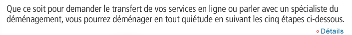 D&eacute;m&eacute;nagement avec laide de Rogers en cinq &eacute;tapes faciles.