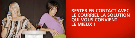 Rester en contact avec le courriel la solution qui vous convient le mieux !
