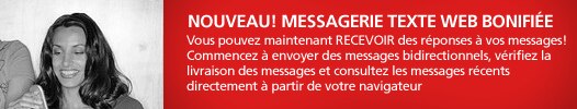 Envoi d'un message