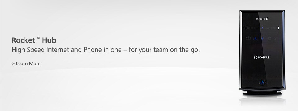 Hi speed Internet and phone in one for your team on the go