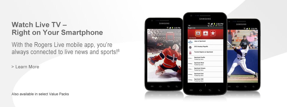 Keep in touch with your customers and team with Business Value Packs from Rogers.