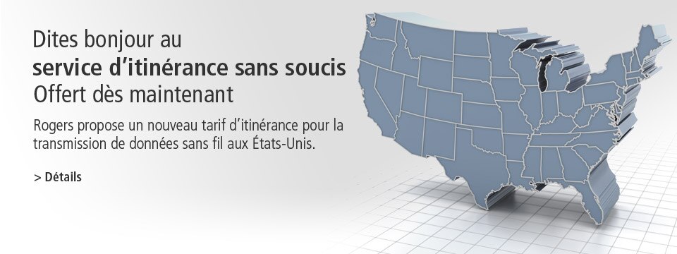 Dites  bonjour au service d'itinérance sans soucis