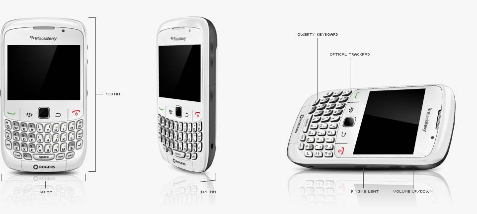 blackberry curve 8520 white. BlackBerry Curve 8520 White