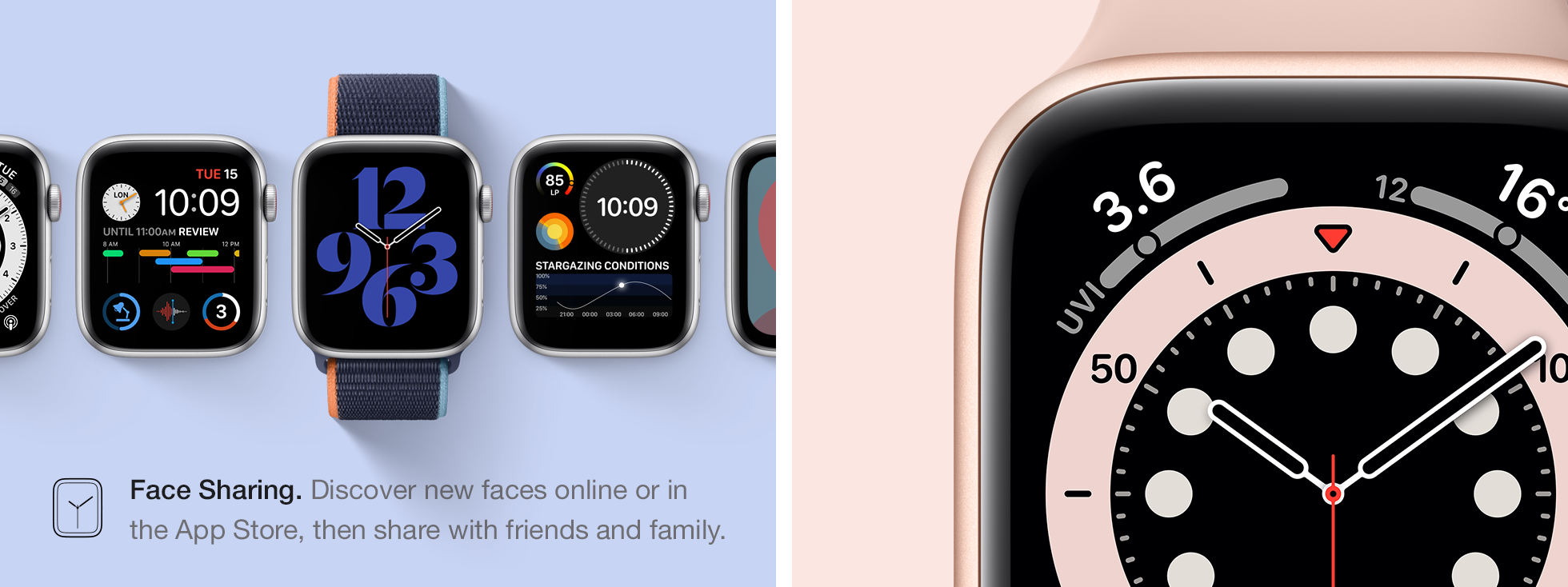 Customize your Apple Watch SE and enjoy a beautiful Retina display.