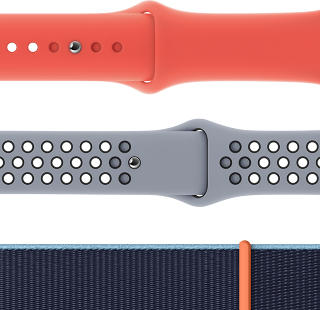 Soignez votre style et choisissez le bracelet parfait pour votre Apple Watch.