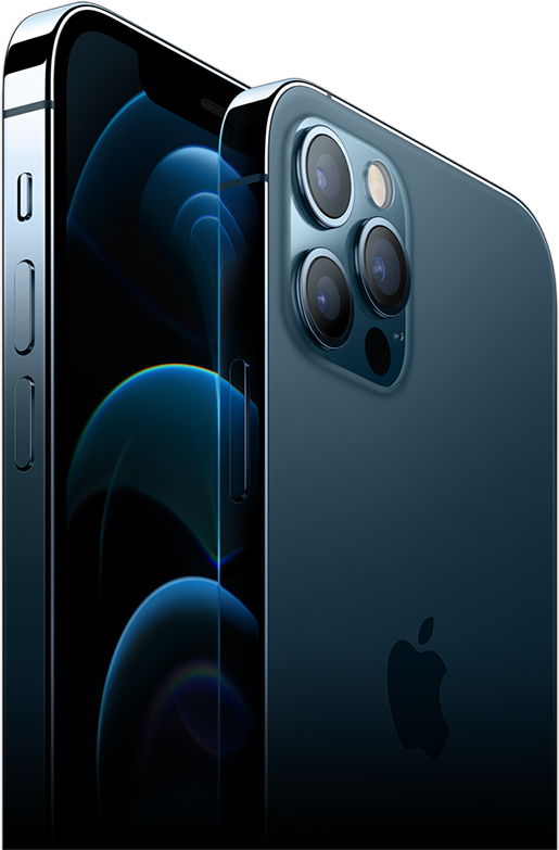 Front angled view of iPhone 12 Pro