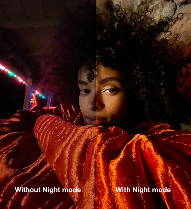 iPhone 12 comes with night mode on all cameras