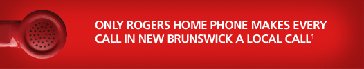Rogers Home Phone Service in New Brunswick